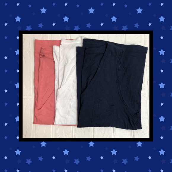 *BUNDLE of 3* Madewell Whisper V-neck Tanks - Picture 2 of 5